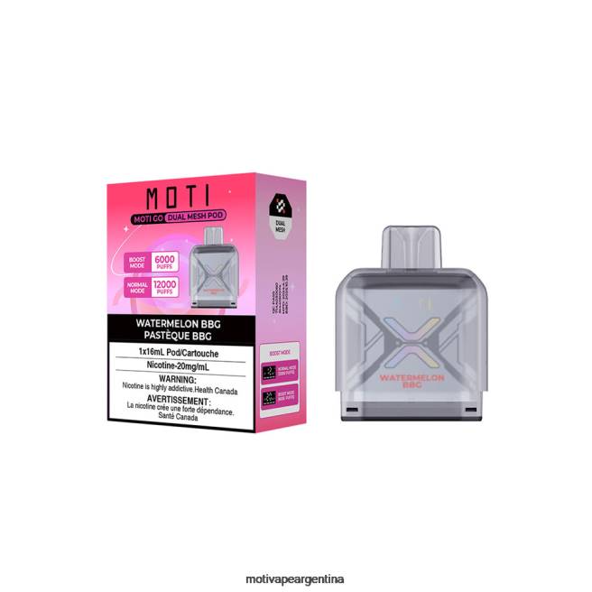 MOTI Go Pro vaina desechable limon rosa 464B87 - Moti Vape For Sale