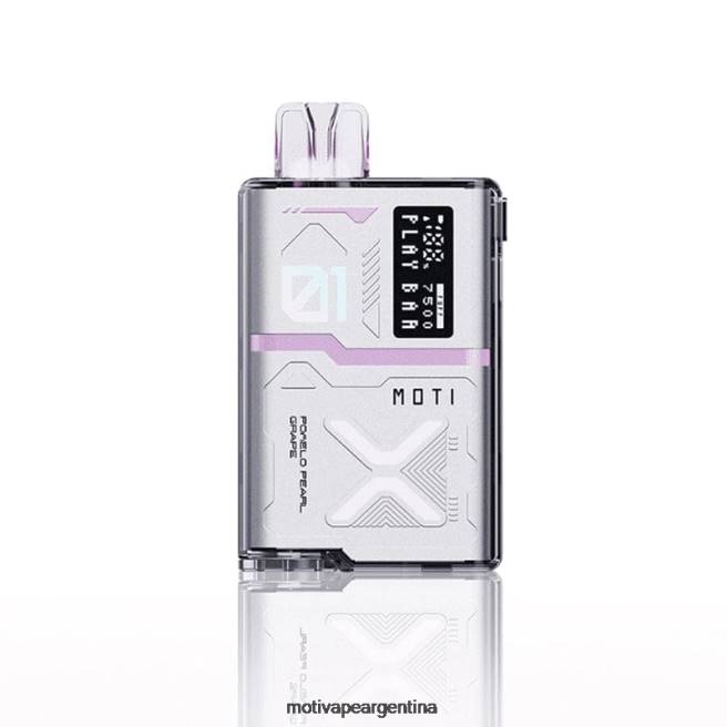 MOTI Play Bar 7500 vaporizadores desechables (5%, 7500 inhalaciones) melocotón de manzana agria 464B56 - Moti Vape Kit Argentina