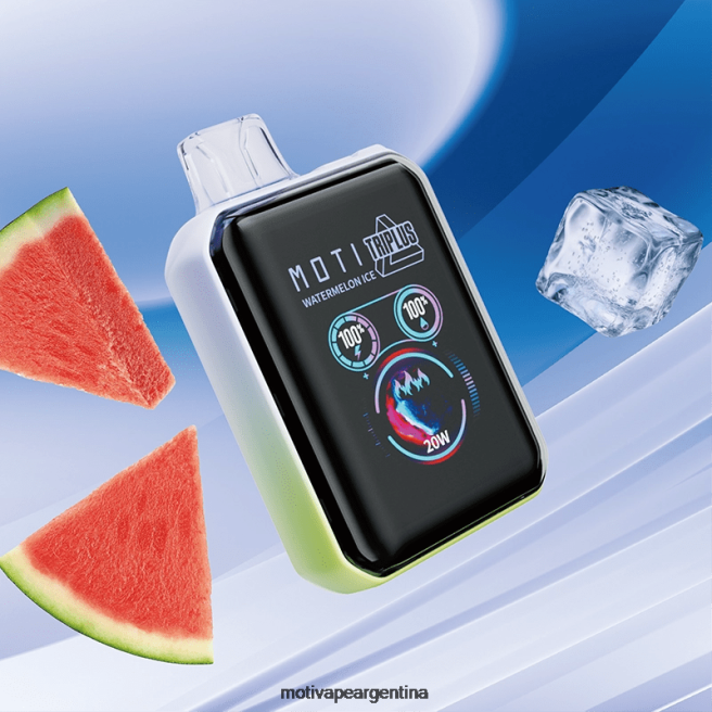MOTI Triplus Vape desechable de 20k (5%, 20000 inhalaciones) hielo de sandia 464B10 - Moti Precio Argentina