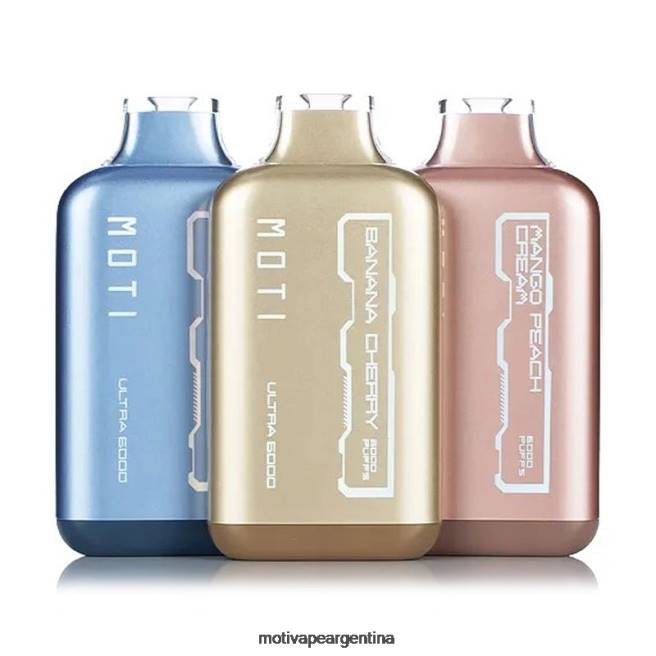 MOTI Ultra vaporizador desechable (5%, 6000 inhalaciones) uva 464B30 - Moti Precio Argentina