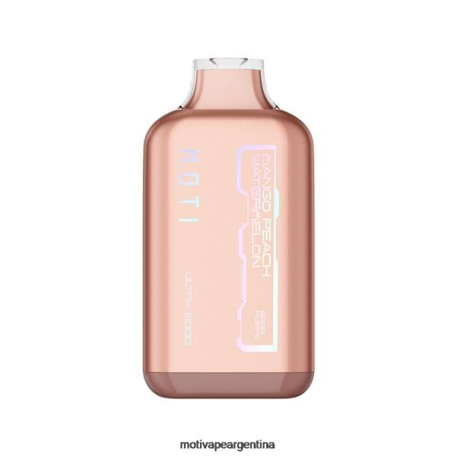 MOTI Ultra vaporizador desechable (5%, 6000 inhalaciones) uva 464B30 - Moti Precio Argentina